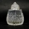 New Pamono Art Deco Crystal Salt Holders, Poland, 1950s, Set of 3