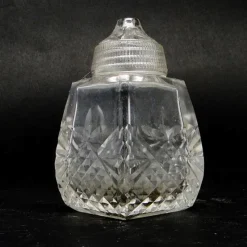 New Pamono Art Deco Crystal Salt Holders, Poland, 1950s, Set of 3