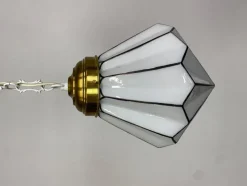 Pamono Art Deco Cubist Pendant, 1930s><noscript><img width=