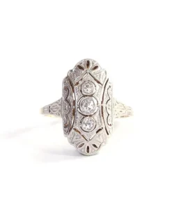 Clearance Pamono Art Deco Diamond Ring