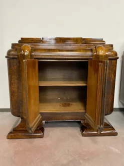 Pamono Art Deco Dining Room Set, 1930s, Set of 3><noscript><img width=