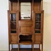 Hot Pamono Art Deco Display Cabinet in Oak