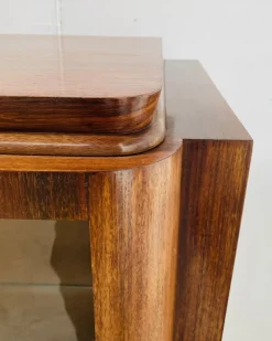 Sale Pamono Art Deco Display Case in Mahogany and Veneer