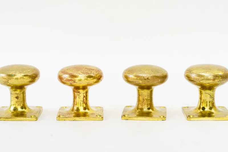 Outlet Pamono Art Deco Door Handles, Vienna, 1920s, Set of 4