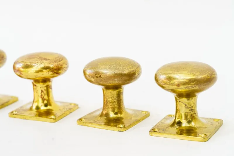 Outlet Pamono Art Deco Door Handles, Vienna, 1920s, Set of 4