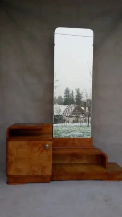 Pamono Art Deco Dressing Table by Jindřich Halabala for Up Závody, 1950s