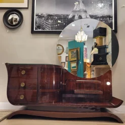 Online Pamono Art Deco Dressing Table in Mahogany, France, 1930s