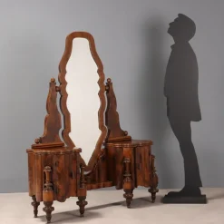 Clearance Pamono Art Deco Dressing Table in Walnut