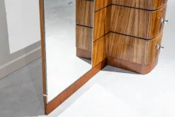 Pamono Art Deco Dressing Table in Zebrawood, 1925><noscript><img width=