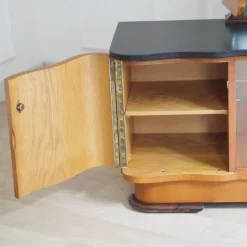 Pamono Art Deco Dressing Table with Mirror, 1940s><noscript><img width=