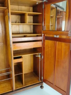 Outlet Pamono Art Deco English Gentlemans Wardrobe, 1930