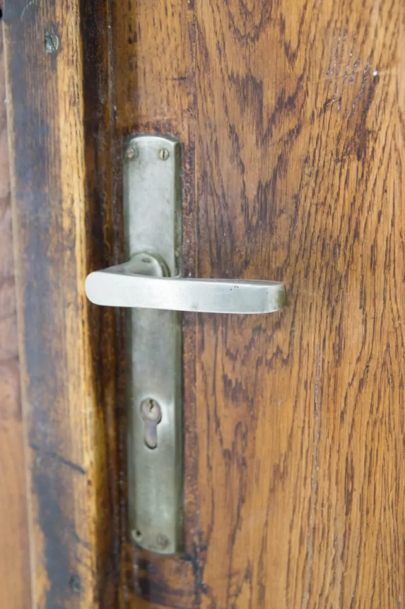 Outlet Pamono Art Deco Entrance Double Doors, 1930s