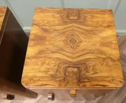 Online Pamono Art Deco Figured Walnut Bedside Cabinets, 1930s, Set of 2