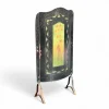 Pamono Art Deco Fire Screen in Painted Metal, Early 20th Century> Fireplaces And Mantels