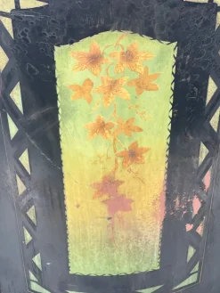 Pamono Art Deco Fire Screen in Painted Metal, Early 20th Century><noscript><img width=