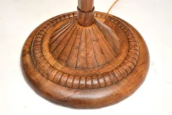 Hot Pamono Art Deco Floor Lamp in Walnut, 1920s