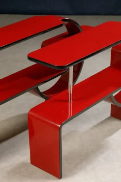 Pamono Art Deco Flower Floors, 1930s> Garden Tables