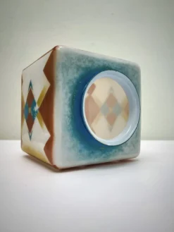 Discount Pamono Art Deco Flush Mount with Geometric Pattern, 1930s