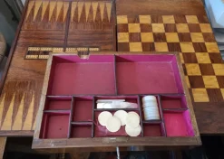 Discount Pamono Art Deco Folding Chess Game Table, 1930s