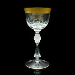 Pamono Art Deco French Celebratory Port Glasses, 1920s, Set of 2><noscript><img width=