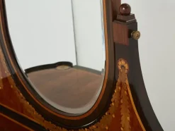 Pamono Art Deco French Marquetry Vanity attributed to Maurice Dufrene, 1920s><noscript><img width=