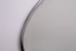 Pamono Art Deco French Oval Shaped Mirror, 1930s><noscript><img width=