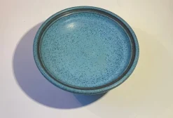 Pamono Art Deco Fruit Bowl in Painted Earthenware, 1920s