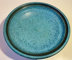 Pamono Art Deco Fruit Bowl in Painted Earthenware, 1920s