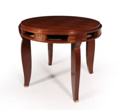 Online Pamono Art Deco Games Table by Jules Leleu, 1940s