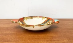Pamono Art Deco German Pottery Bowl from Carstens Uffrecht Keramik, 1930s><noscript><img width=