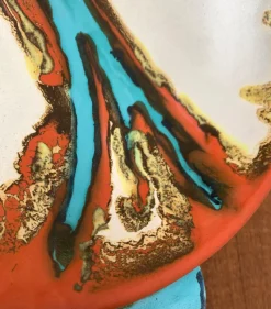 Pamono Art Deco German Pottery Bowl from Carstens Uffrecht Keramik, 1930s><noscript><img width=