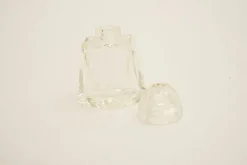 Outlet Pamono Art Deco Glass Salt and Pepper with Toothpick Holders, Vienna, 1920s