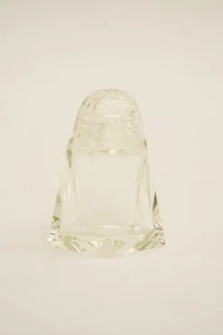 Outlet Pamono Art Deco Glass Salt and Pepper with Toothpick Holders, Vienna, 1920s