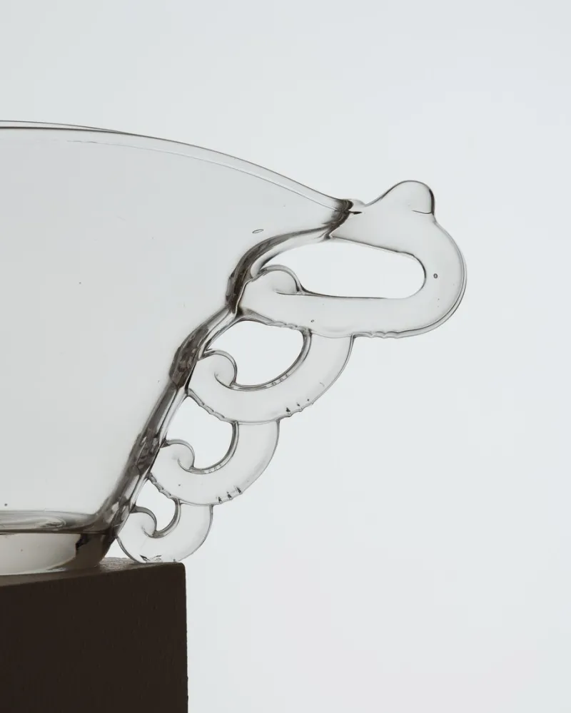 New Pamono Art Deco Glass Vase from Daum, 1930s