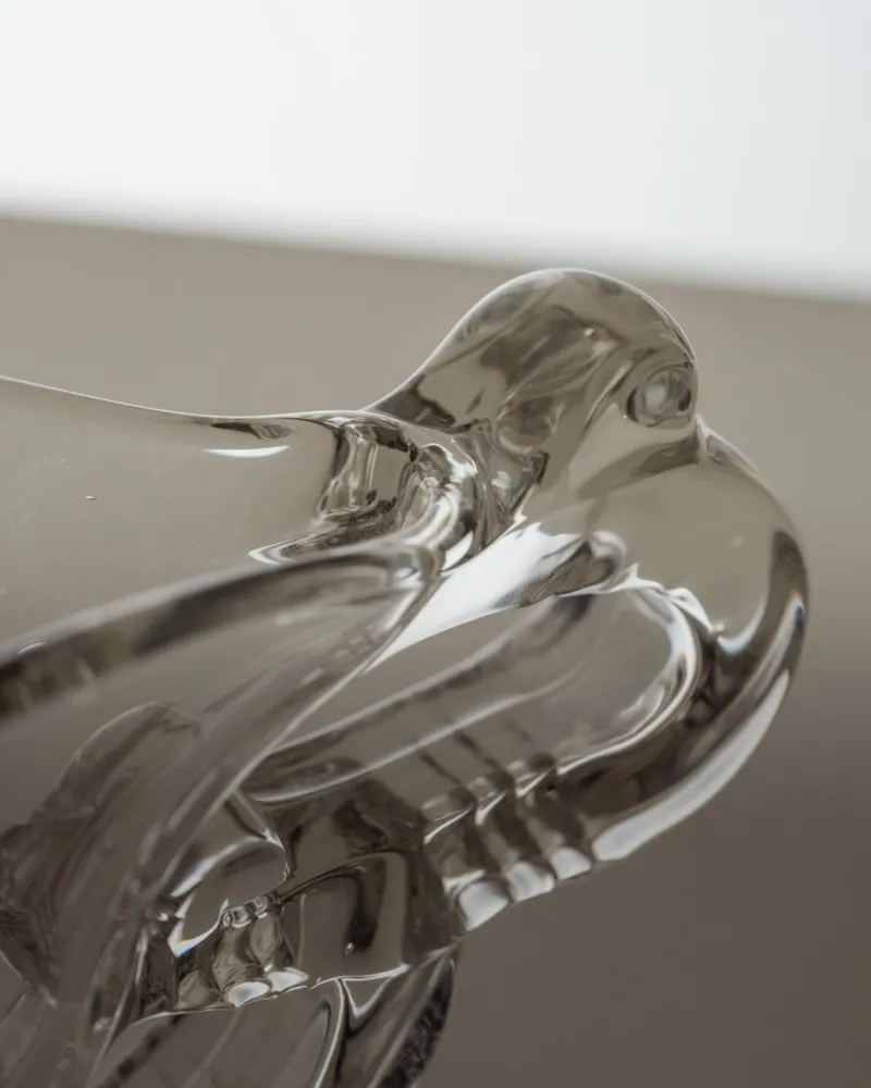 New Pamono Art Deco Glass Vase from Daum, 1930s