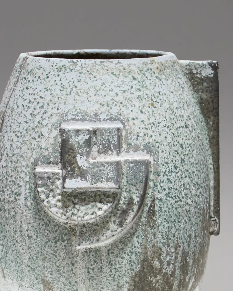 Hot Pamono Art Deco Glazed Ceramic Vase, 1930s