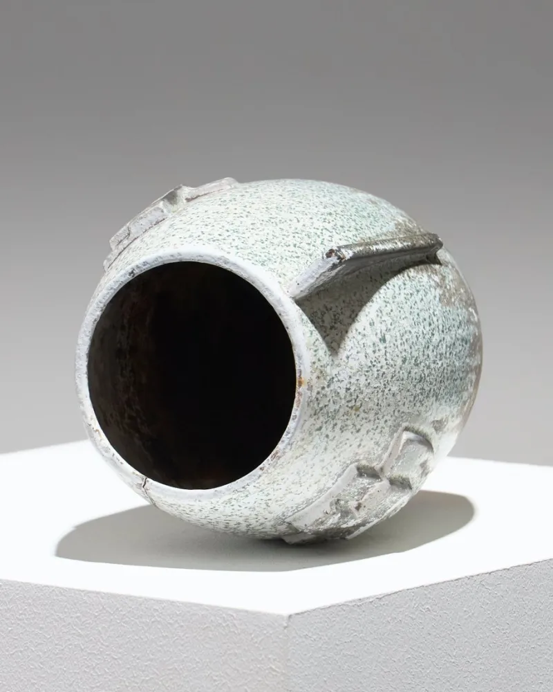 Hot Pamono Art Deco Glazed Ceramic Vase, 1930s
