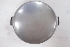 Pamono Art Deco Globe Tray in Pewter, 1930s><noscript><img width=
