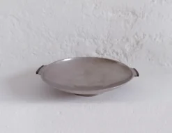 Pamono Art Deco Globe Tray in Pewter, 1930s><noscript><img width=
