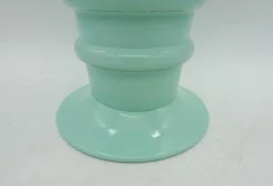Clearance Pamono Art Deco Green Jadeite Art Glass Vase, 1920s