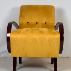 Hot Pamono Art Deco H-410 Chairs by Jindřich Halabala for Up Zavody, 1930s, Set of 2