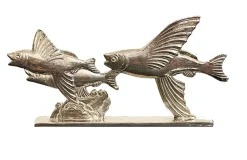 Online Pamono Art Deco Knife Rests with Fish and Sea Creature Motif, Set of 12