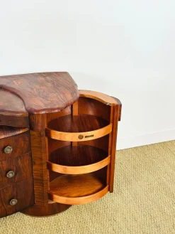 Pamono Art Deco Macassar Dressing Table by Shrager, England, 1930><noscript><img width=