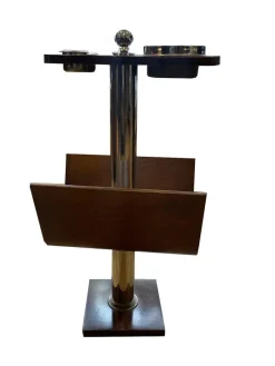 Pamono Art Deco Magazine Rack