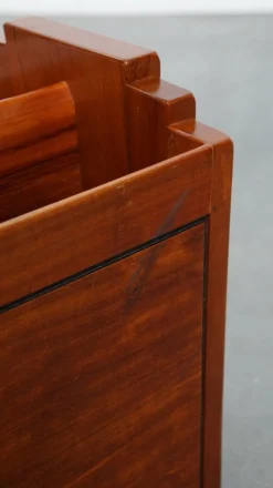 New Pamono Art Deco Magazine Rack Decoforma Series from Schuitema