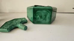 Clearance Pamono Art Deco Malachite Liqueur Set, 1930s, Set of 8