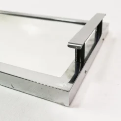 Pamono Art Deco Mirror Tray, Former Czechoslovakia, 1930s><noscript><img width=