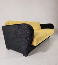 Pamono Art Deco Model H363 Sofa by Jindřich Halabala, 1930s><noscript><img width=