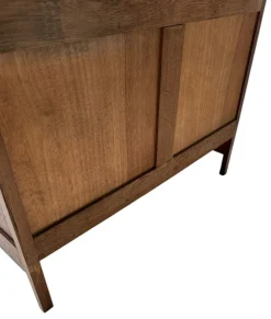 Hot Pamono Art Deco Modern Sideboard with Black Lacquered Top, 1930s