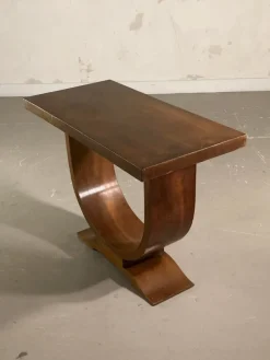 Pamono Art Deco Modernist Console or Side Table, France, 1930><noscript><img width=